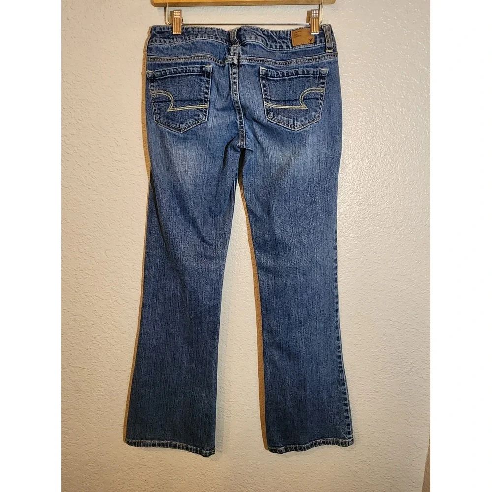 American Eagle Girls Denim Jeans, Size 4, Regular, Boyfriend Jeans